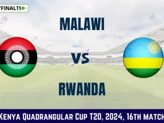 MAW vs RWA Dream11 Prediction Today 16th Match, Pitch Report, and Player Stats, Kenya Quadrangular Cup T20, 2024
