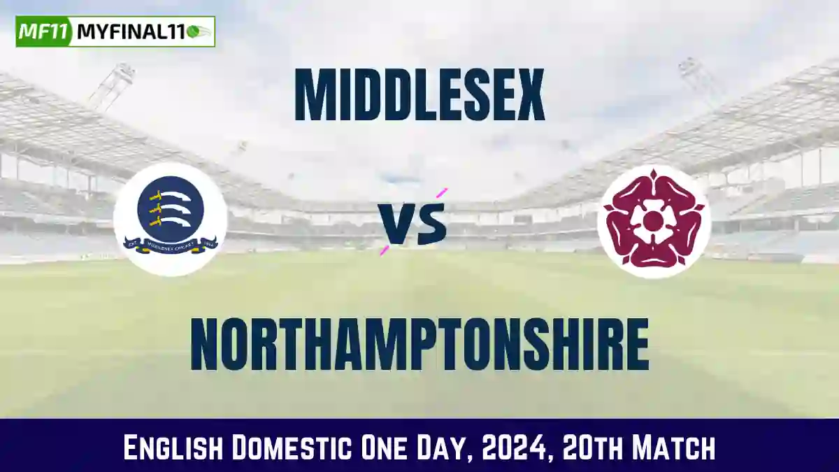 MID vs NOR Dream11 Prediction Today English Domestic One Day Match, Pitch Report, and Player Stats 2024