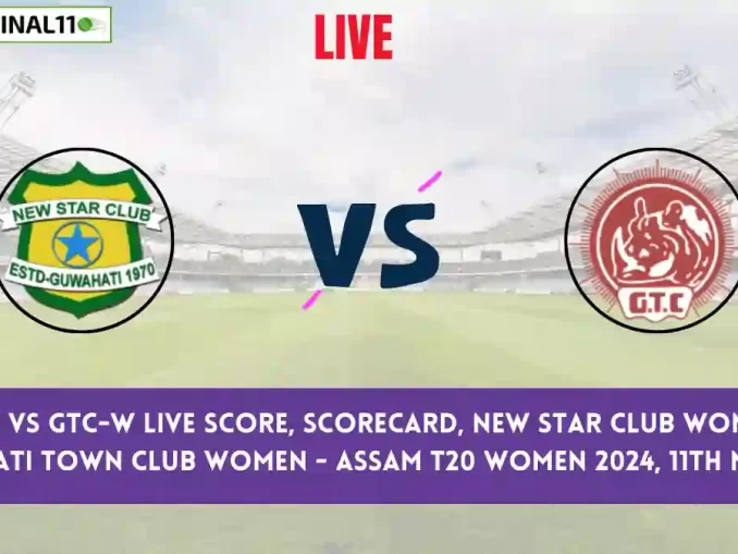 NSC-W vs GTC-W Live Score, Scorecard, Assam T20 Women, 11th Match 2024