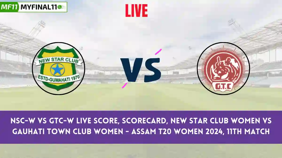 NSC-W vs GTC-W Live Score, Scorecard, Assam T20 Women, 11th Match 2024