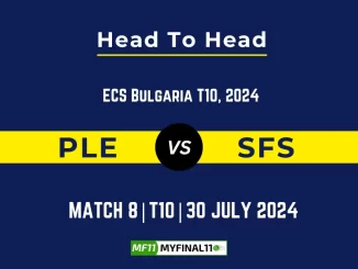 PLE vs SFS Player Battle, Head to Head Team Stats, Team Record