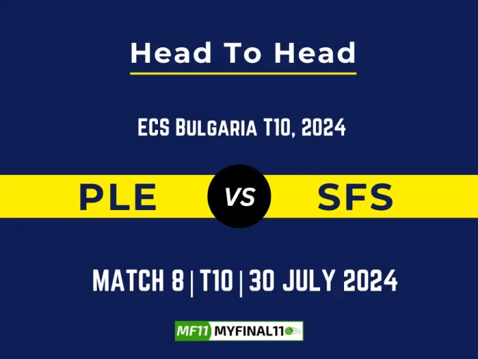 PLE vs SFS Player Battle, Head to Head Team Stats, Team Record