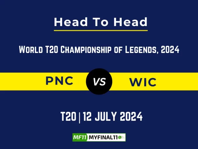 PNC vs WIC Player Battle, Head to Head Team Stats, Team Record (1) (1)