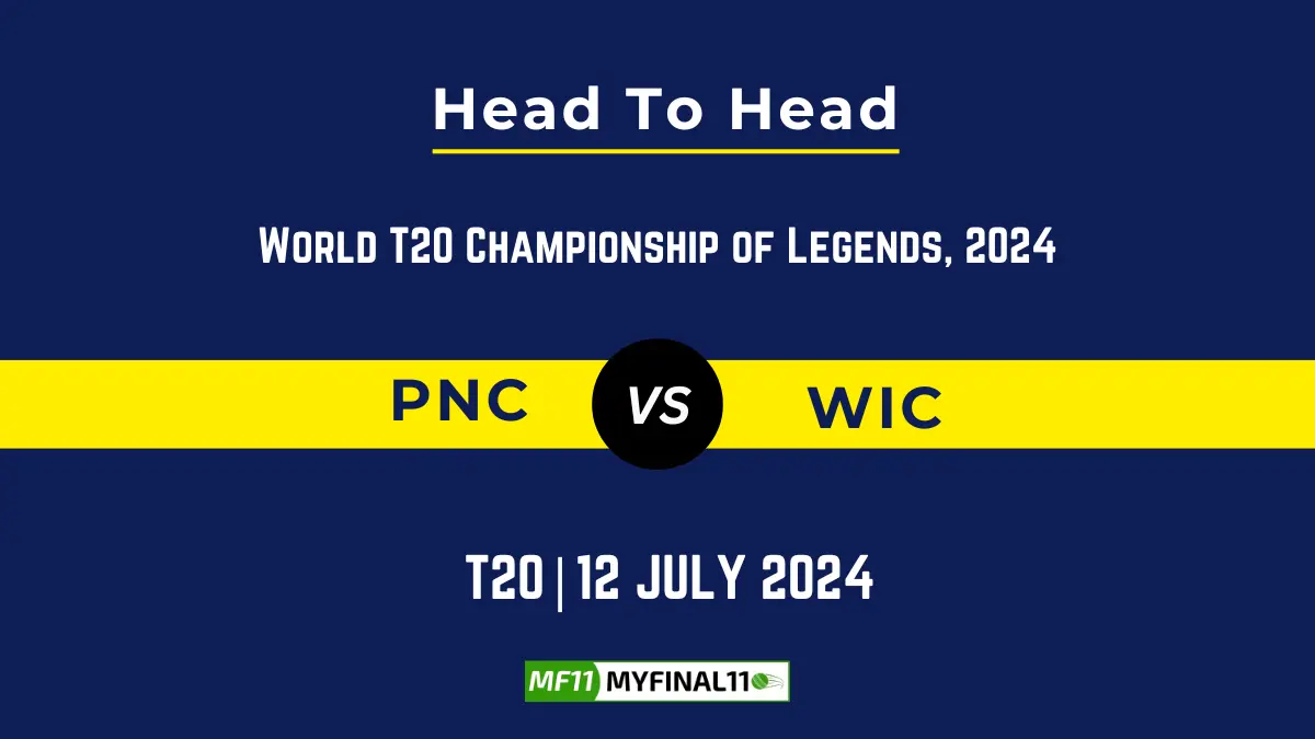 PNC vs WIC Player Battle, Head to Head Team Stats, Team Record (1) (1)