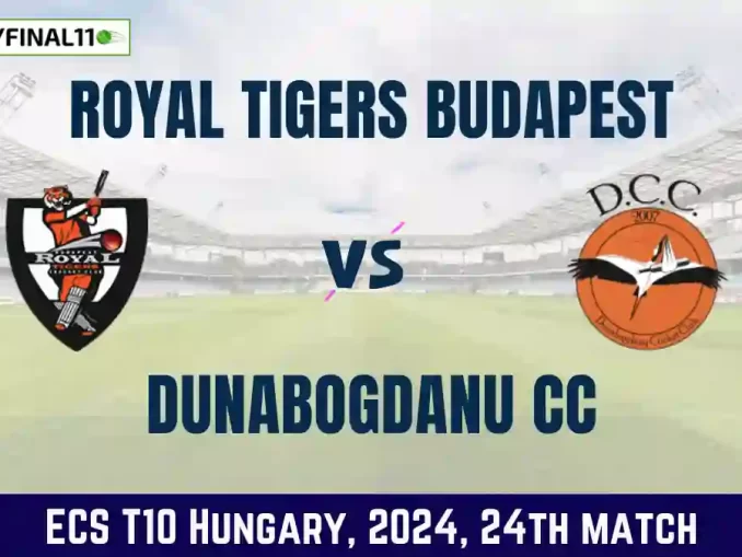 ROT vs DCC Dream11 Prediction Today 24th Match, Pitch Report, and Player Stats, ECS T10 Hungary, 2024