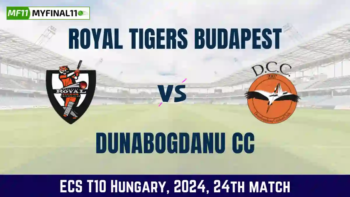 ROT vs DCC Dream11 Prediction Today 24th Match, Pitch Report, and Player Stats, ECS T10 Hungary, 2024