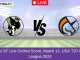 SEA vs SF Live Cricket Score, Match 13, USA T20 Cricket League 2024