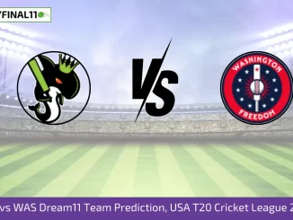 SEA vs WAS Dream11 Team Prediction, USA T20 Cricket League 2024