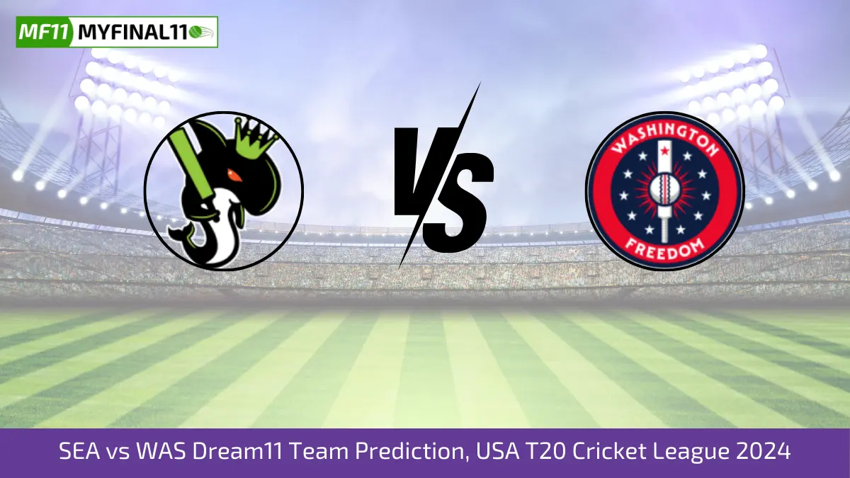SEA vs WAS Dream11 Team Prediction, USA T20 Cricket League 2024