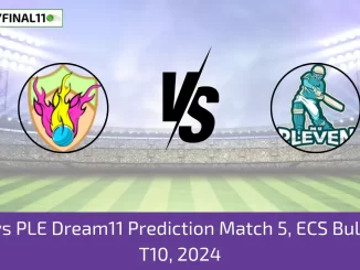 SFS vs PLE Dream11 Prediction Match 5, ECS Bulgaria T10, 2024