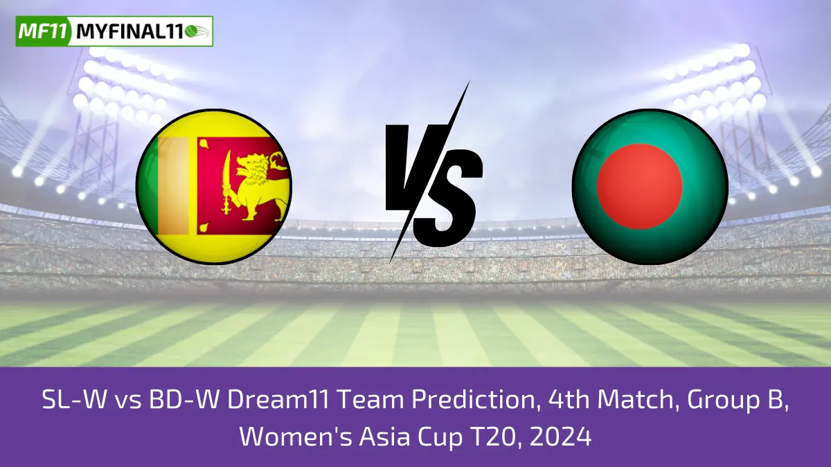 SL-W vs BD-W Live Cricket Score, 4th Match, Group B, Women's Asia Cup T20, 2024