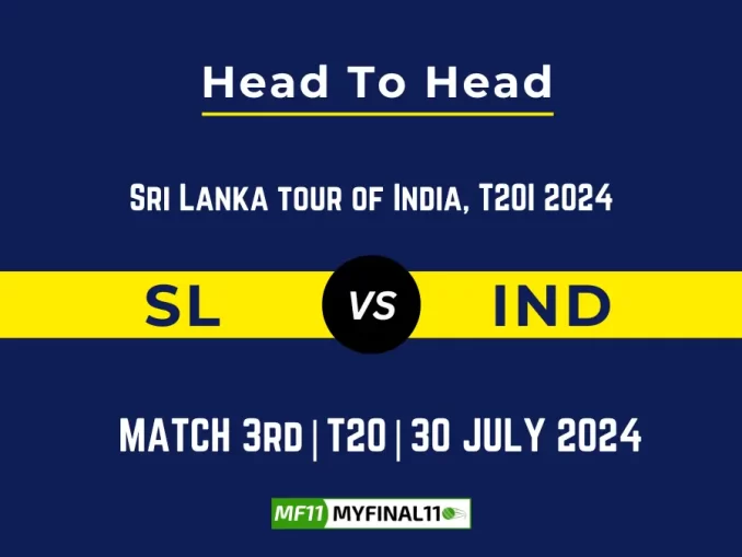 SL vs IND Player Battle, Head to Head Team Stats, Team Record (1)