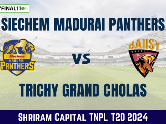 SMP vs TGC Dream11 Prediction Today 7th Match, Pitch Report, and Player Stats, Shriram Capital TNPL T20, 2024