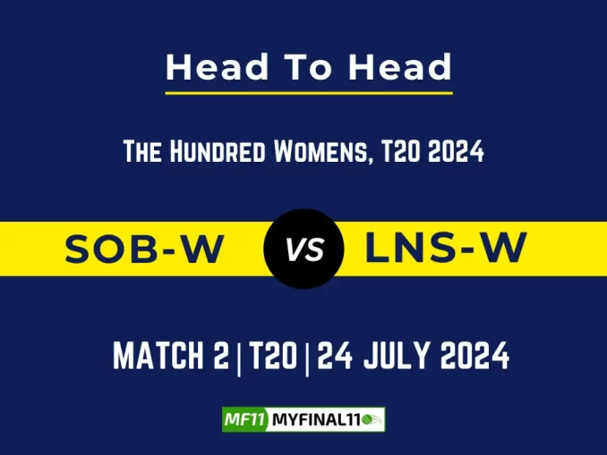 SOB-W vs LNS-W Player Battle, Head to Head Team Stats, Team Record