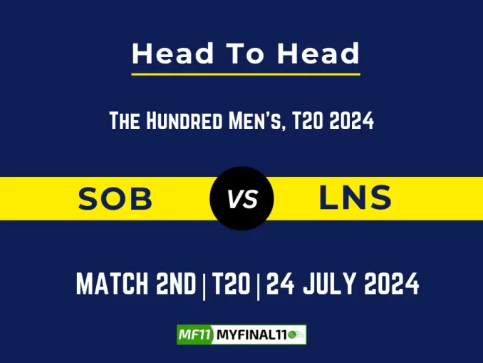 SOB vs LNS Player Battle, Head to Head Team Stats, Team Record