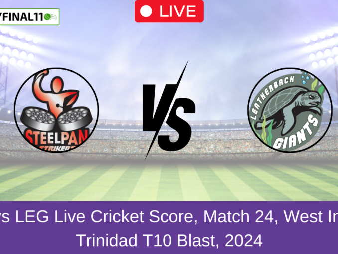 SP vs LEG Live Cricket Score, Match 24, West Indies Trinidad T10 Blast, 2024