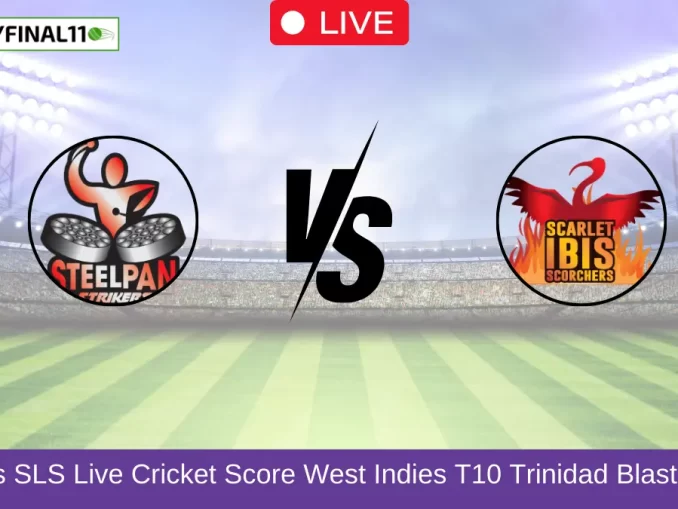 SP vs SLS Live Cricket Score West Indies T10 Trinidad Blast, 2024 (1)