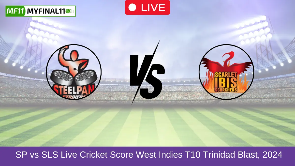 SP vs SLS Live Cricket Score West Indies T10 Trinidad Blast, 2024 (1)