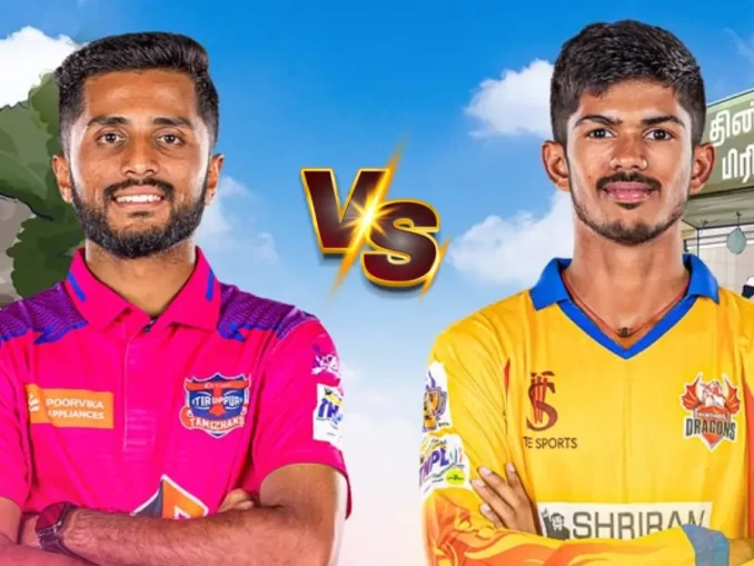 TNPL 2024: Tirupur vs. Dindigul Clash Today