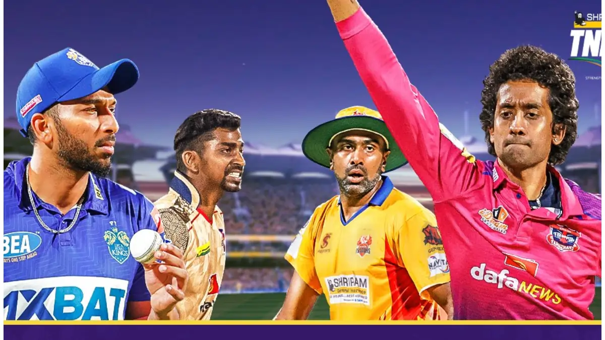 TNPL Playoffs Begin Tomorrow: Coimbatore Kings vs Tirupur Tamilians