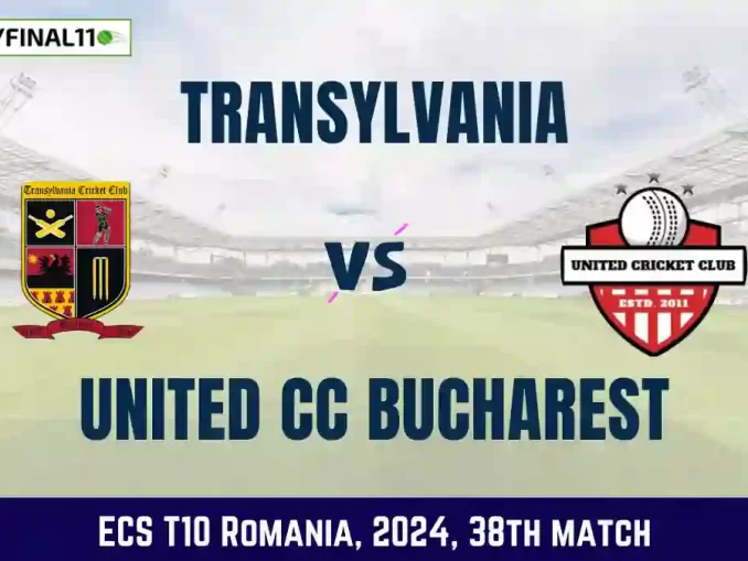 TRA vs UCCB Dream11 Prediction Today 38th Match, Pitch Report, and Player Stats, ECS T10 Romania, 2024