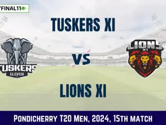 TUS vs LIO Dream11 Prediction Today 15th Match, Pitch Report, and Player Stats, Pondicherry T20 Men, 2024