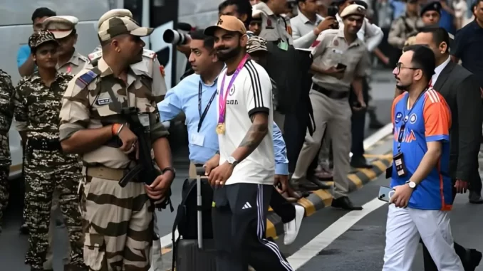 Team India has finally returned home five days after winning the T20 World Cup. Hurricane Beryl in Barbados delayed Team India's arrival home