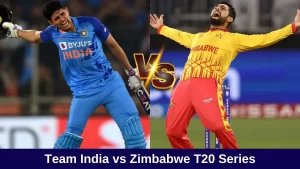 Team India vs Zimbabwe T20 Series Overview