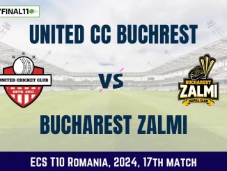 UCCB vs BZ Dream11 Prediction Today Match, Pitch Report, and Player Stats, 17th Match, ECS T10 Romania, 2024