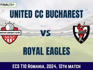 UCCB vs ROE Dream11 Prediction Today Match, Pitch Report, and Player Stats, 12th Match, ECS T10 Romania, 2024