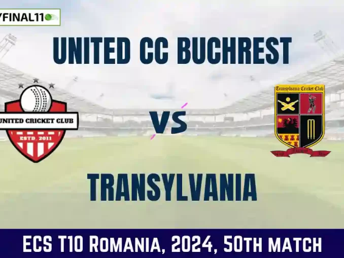 UCCB vs TRA Dream11 Prediction Today 50th Match, Pitch Report, and Player Stats, ECS T10 Romania, 2024