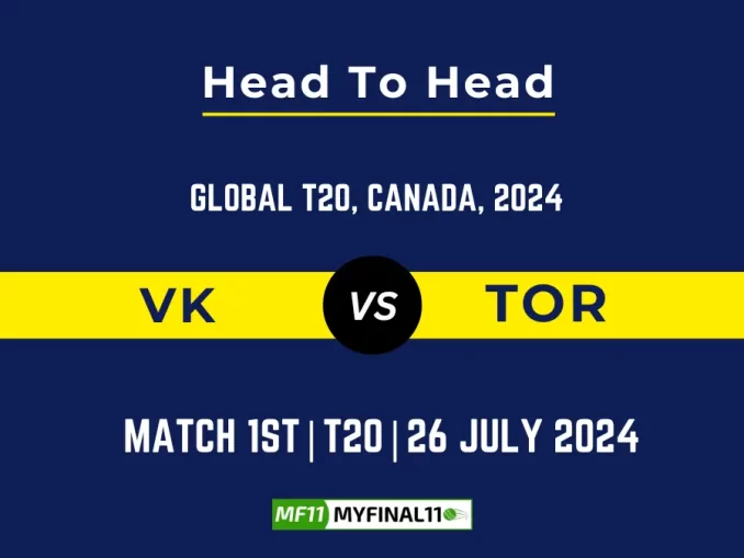 VK vs TOR Player Battle, Head to Head Team Stats, Team Record (2)