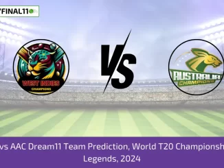 WIC vs AAC Dream11 Team Prediction, World T20 Championship of Legends, 2024