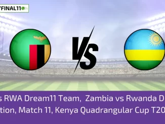 ZAM vs RWA Dream11 Team, Zambia vs Rwanda Dream11 Prediction, Match 11, Kenya Quadrangular Cup T20, 2024 (1)