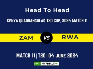 ZAM vs RWA Player Battle, Head to Head Team Stats, Team Record
