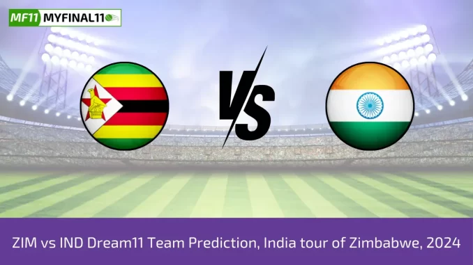 ZIM vs IND Dream11 Team Prediction, India tour of Zimbabwe, 2024