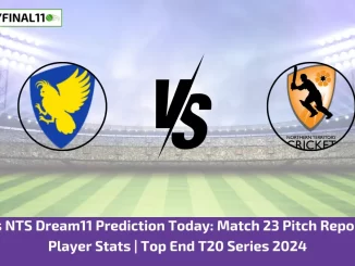 ACT vs NTS Dream11 Prediction Today: Match 23 Pitch Report, and Player Stats | Top End T20 Series 2024