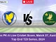 ACT vs PK-A Live Cricket Score, Match 27, Australian Top End T20 Series, 2024