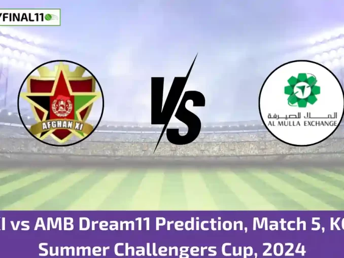 AFG-XI vs AMB Dream11 Prediction, Match 5, KCC T10 Summer Challengers Cup, 2024