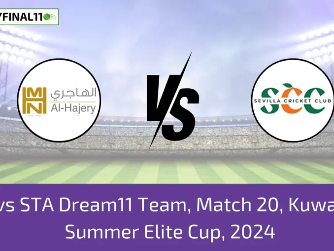 ALH vs STA Dream11 Team, Match 20, Kuwait T10 Summer Elite Cup, 2024