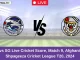 AM vs SG Live Cricket Score, Match 9, Afghanistan Shpageeza Cricket League T20, 2024