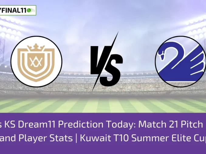 ARS vs KS Dream11 Prediction Today Match 21 Pitch Report, and Player Stats Kuwait T10 Summer Elite Cup