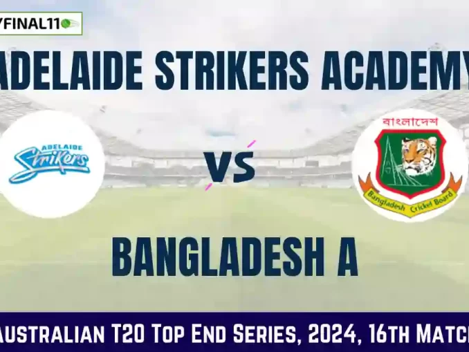 ASA vs BN-A Dream11 Prediction Today Match 16 Pitch Report, and Player Stats Top End T20 Series, 2024