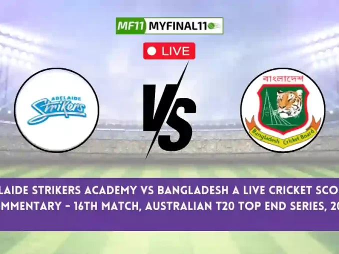 ASA vs BN-A Live Score Scorecard, Ball by Ball Commentary - Match 16, Top End T20 Series, 2024