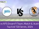 ASA vs NTS Dream11 Team, Match 6, Australian Top End T20 Series, 2024