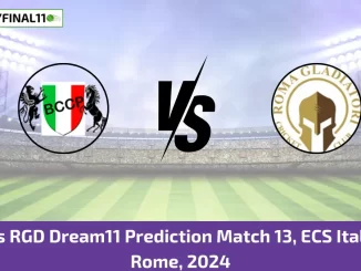 BAP vs RGD Dream11 Prediction Match 13, ECS Italy T10, Rome, 2024