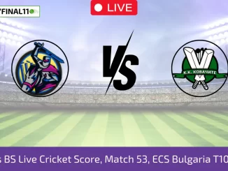 BAS vs BS Live Cricket Score, Match 53, ECS Bulgaria T10, 2024