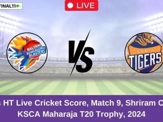 BB vs HT Live Cricket Score, Match 9, Shriram Capital KSCA Maharaja T20 Trophy, 2024