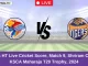 BB vs HT Live Cricket Score, Match 9, Shriram Capital KSCA Maharaja T20 Trophy, 2024