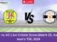 BCC vs AC Live Cricket Score, Match 23, Assam men's T20, 2024